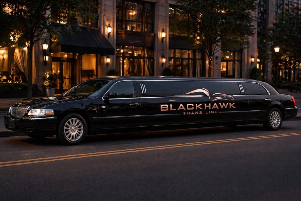 Lincoln Stretch Limo chauffeured vehicle