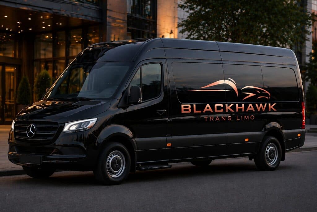 Limo Sprinter chauffeured vehicle